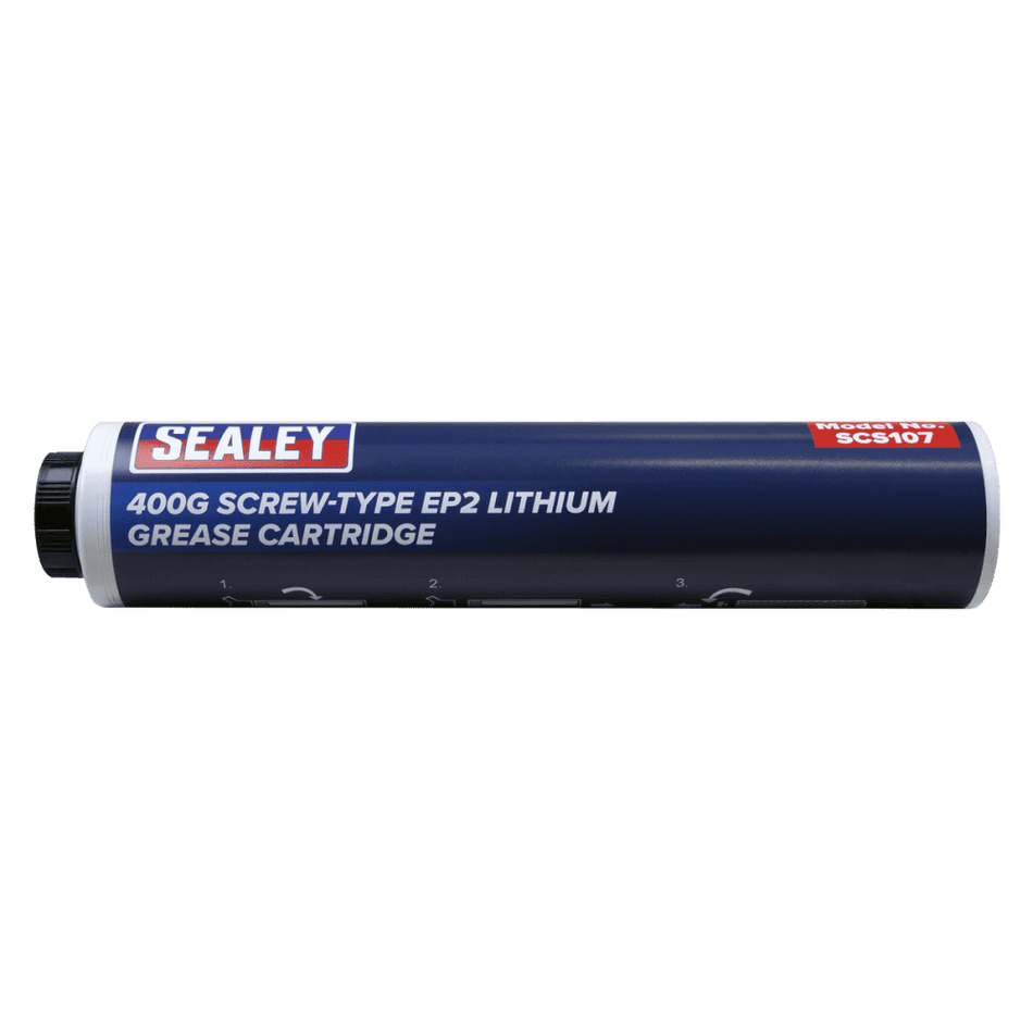 Screw Type EP2 Lithium Grease Cartridge 400g : Model No.SCS107