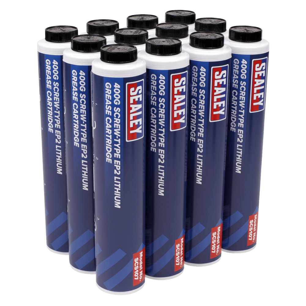 Screw Type EP2 Lithium Grease Cartridge 400g Box of 12 : Model No.SCS108