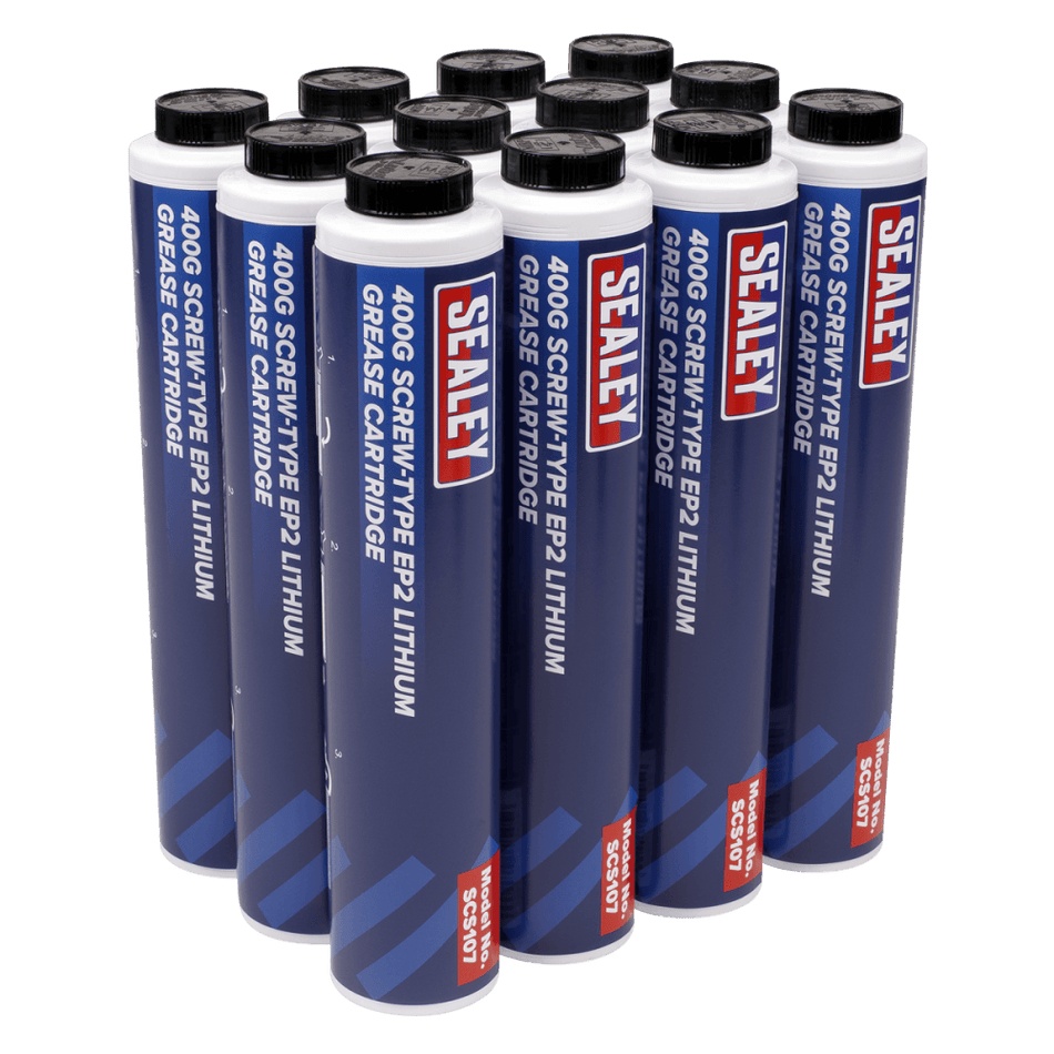 Screw Type EP2 Lithium Grease Cartridge 400g Box of 12 : Model No.SCS108