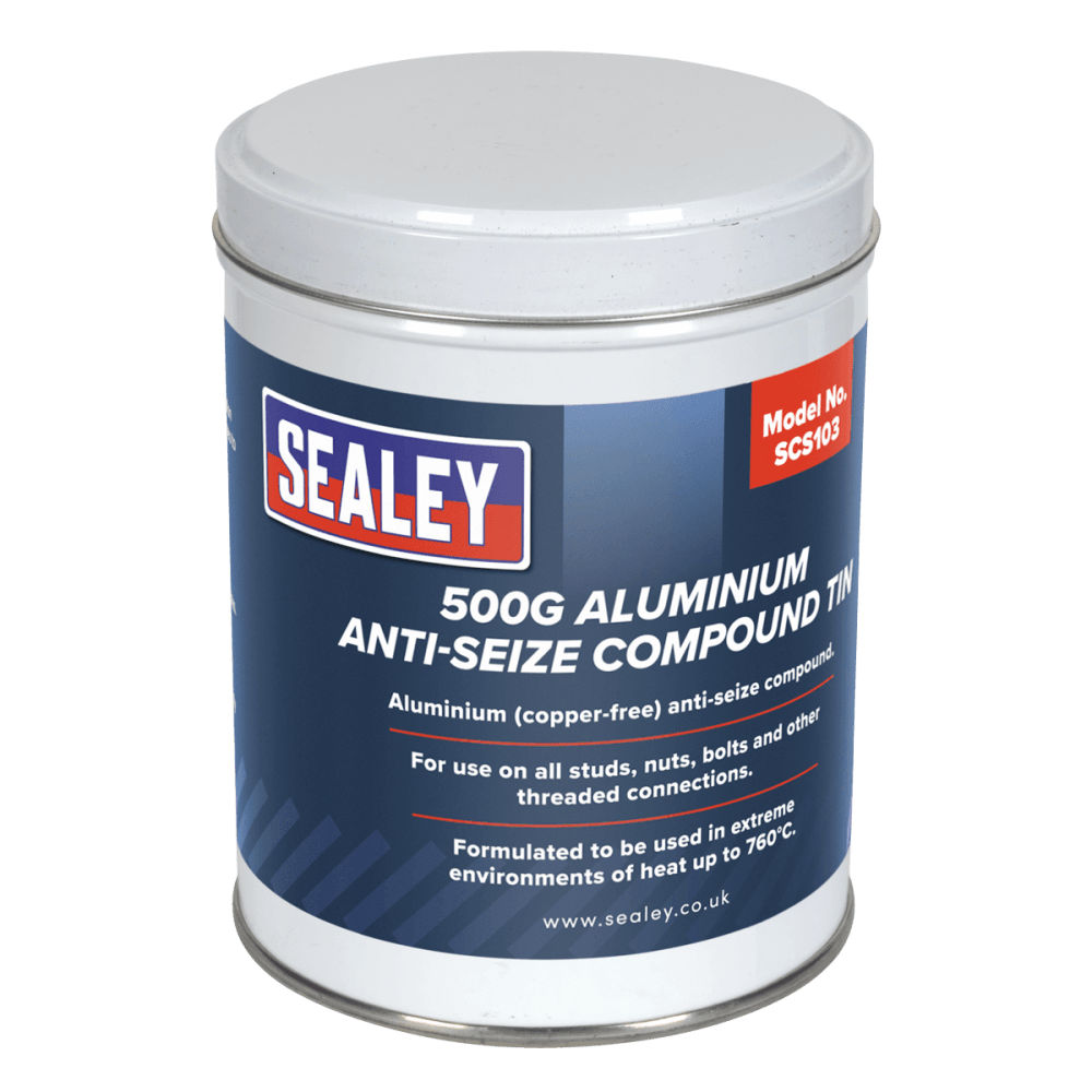 Aluminium Anti-Seize Compound 500g Tin : Model No.SCS103