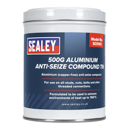 Aluminium Anti-Seize Compound 500g Tin : Model No.SCS103