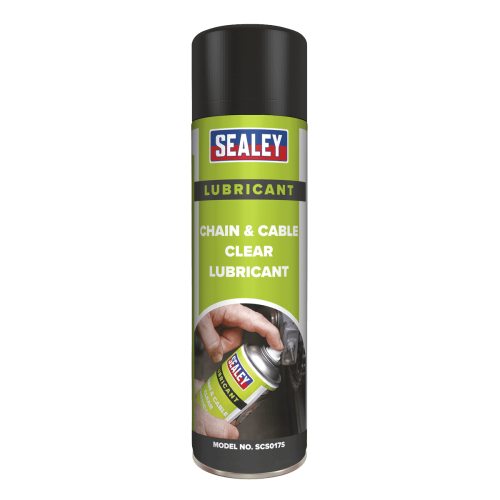 Chain & Cable Clear Lubricant 500ml Pack of 6 : Model No.SCS017