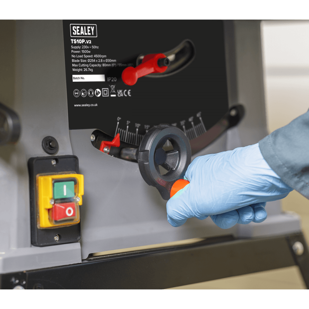 254mm Table Saw 1500W/230V : Model No.TS10P