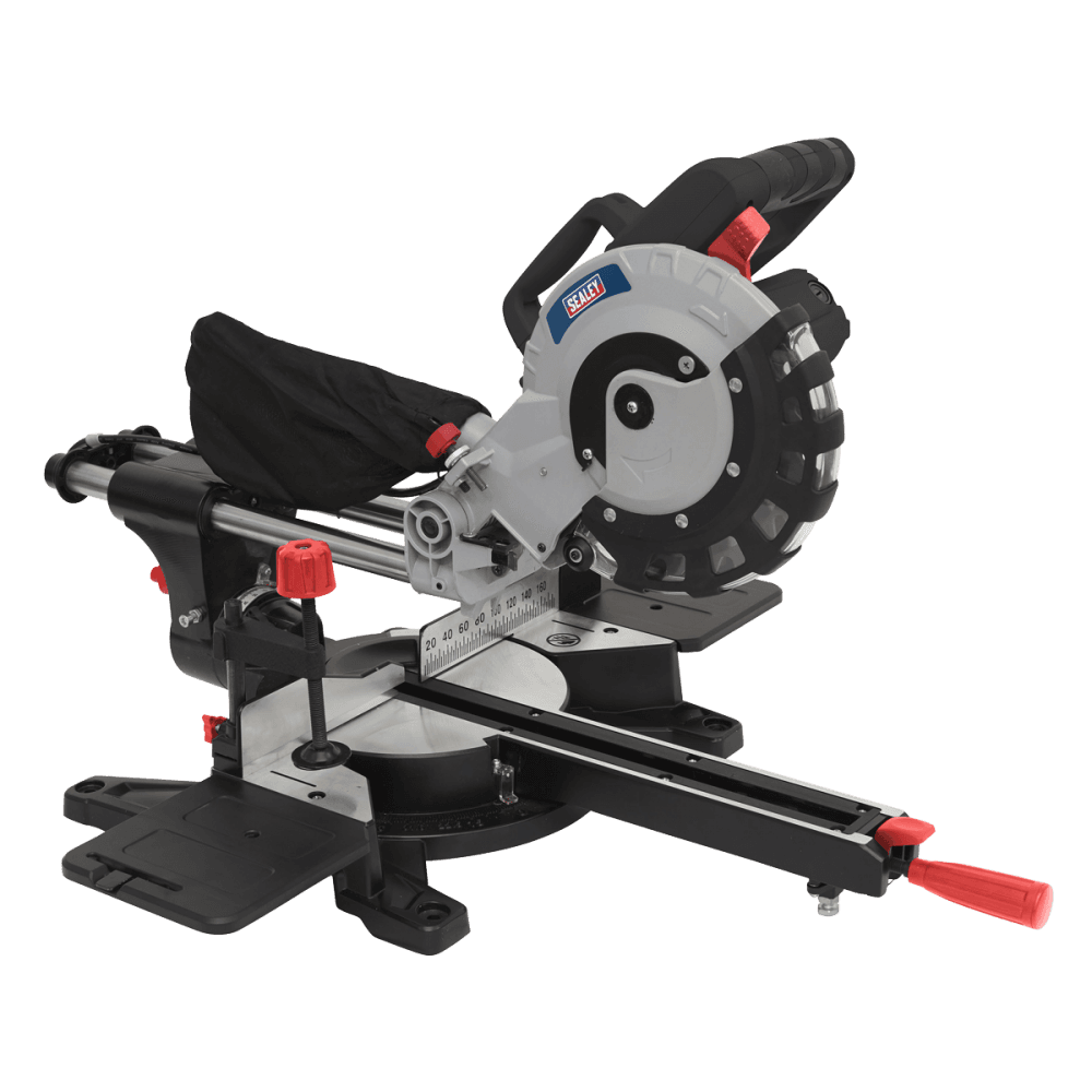 Double Sliding Compound Mitre Saw 216mm : Model No.SMS216