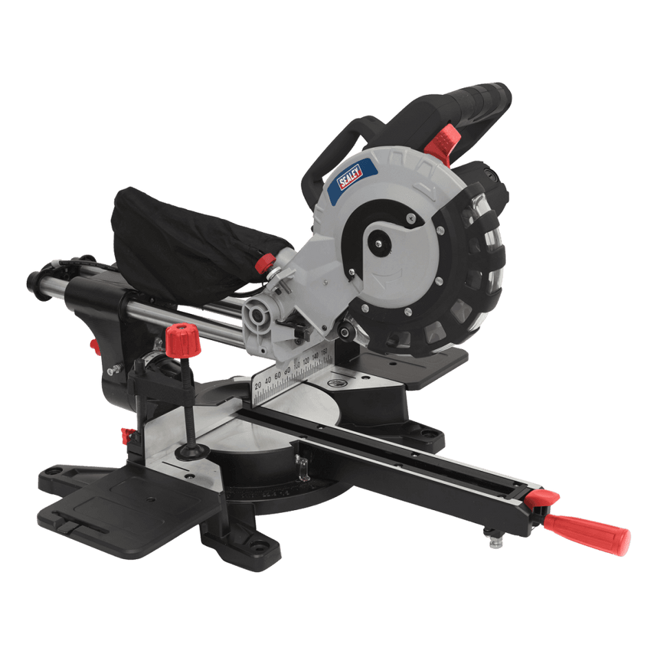 Double Sliding Compound Mitre Saw 216mm : Model No.SMS216