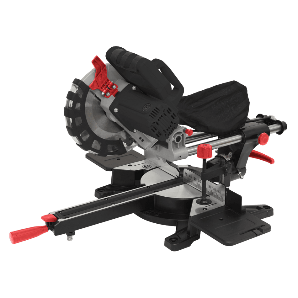 Double Sliding Compound Mitre Saw 216mm : Model No.SMS216