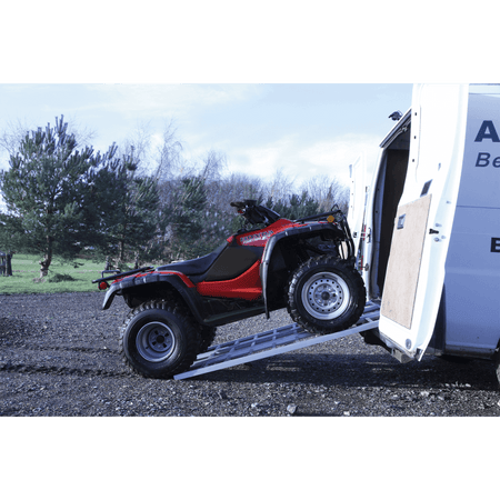 Motorcycle/Trike/ATV & Mini Tractor Ramp Wide Tri-Fold 680kg Capacity : Model No.FLR680T