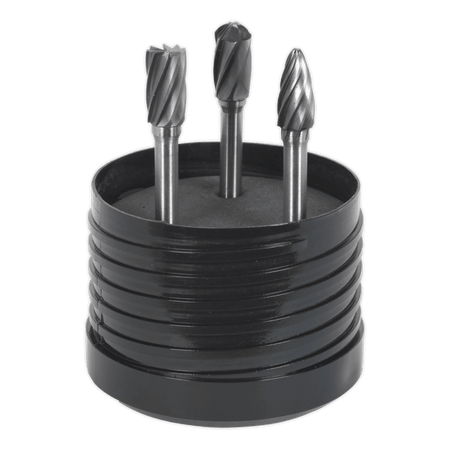 Tungsten Carbide Rotary Burr Set 3pc - Ripper/Coarse : Model No.SDBCK3