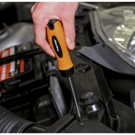 Screwdriver Set 8pc Hi-Vis Orange : Model No.HV003