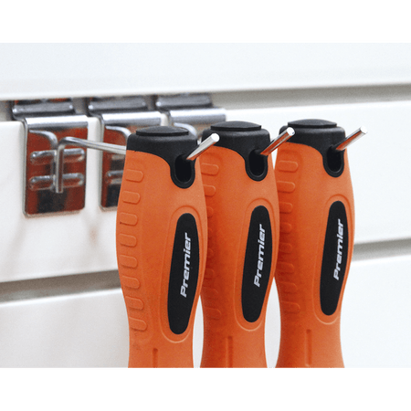 Screwdriver Set 8pc Hi-Vis Orange : Model No.HV003