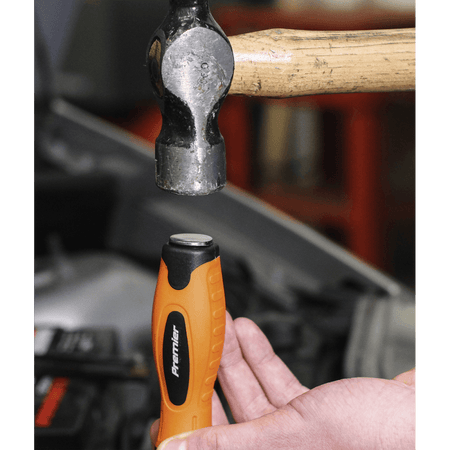 Screwdriver Set 8pc Hammer-Thru Hi-Vis Orange : Model No.HV004