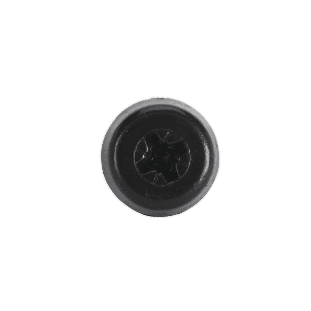Numberplate Screw with Plastic Enclosed Head 4.8 x 18mm, Black - Pack of 50 : Model No.PTNP3