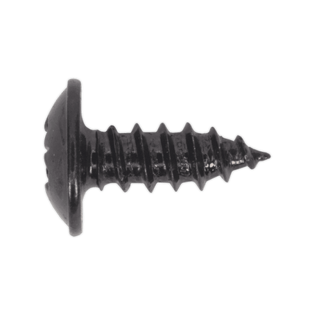 Self Tapping Screw 3.5 x 10mm Flanged Head Black Pozi BS 4174 Pack of 100 : Model No.BST3510