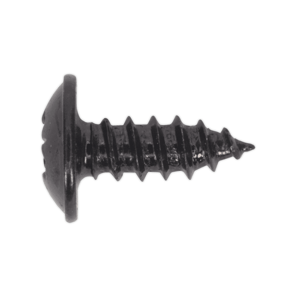 Self Tapping Screw 3.5 x 10mm Flanged Head Black Pozi BS 4174 Pack of 100 : Model No.BST3510
