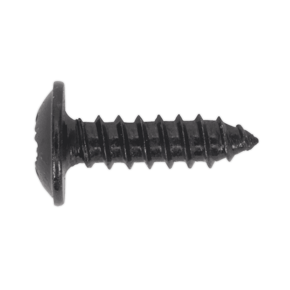 Self Tapping Screw 3.5 x 13mm Flanged Head Black Pozi BS 4174 Pack of 100 : Model No.BST3513
