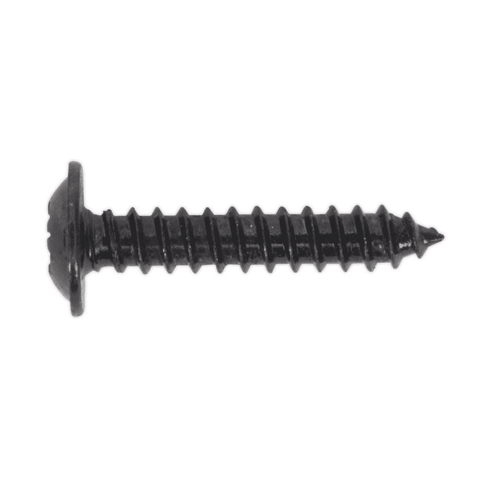 Self Tapping Screw 3.5 x 19mm Flanged Head Black Pozi BS 4174 Pack of 100 : Model No.BST3519