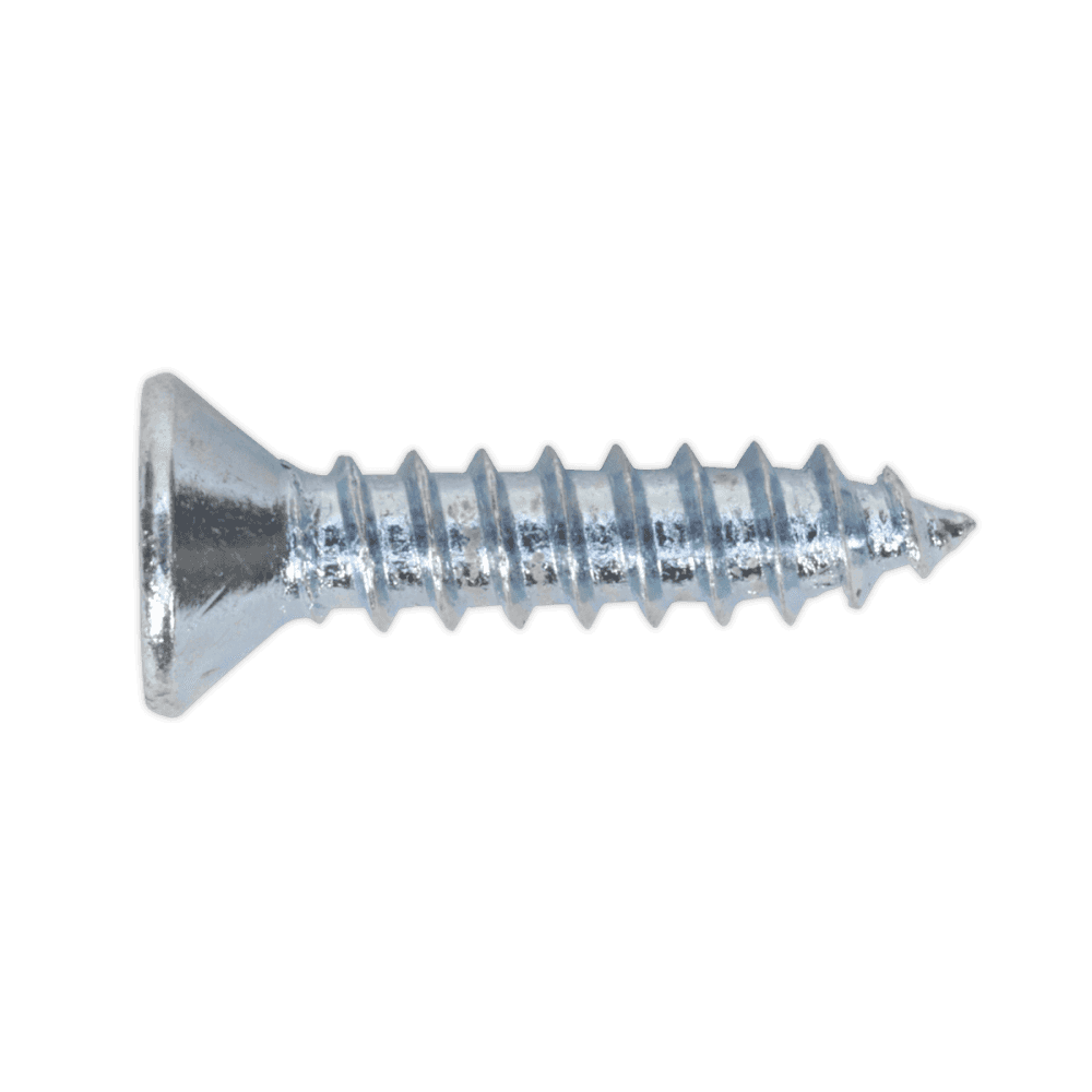 Self Tapping Screw 3.5 x 16mm Countersunk Pozi DIN 7982 Pack of 100 : Model No.ST3516