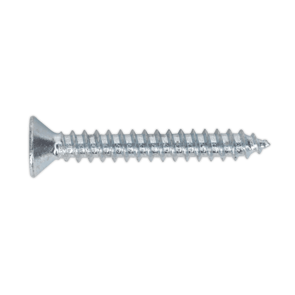 Self Tapping Screw 3.5 x 25mm Countersunk Pozi DIN 7982 Pack of 100 : Model No.ST3525