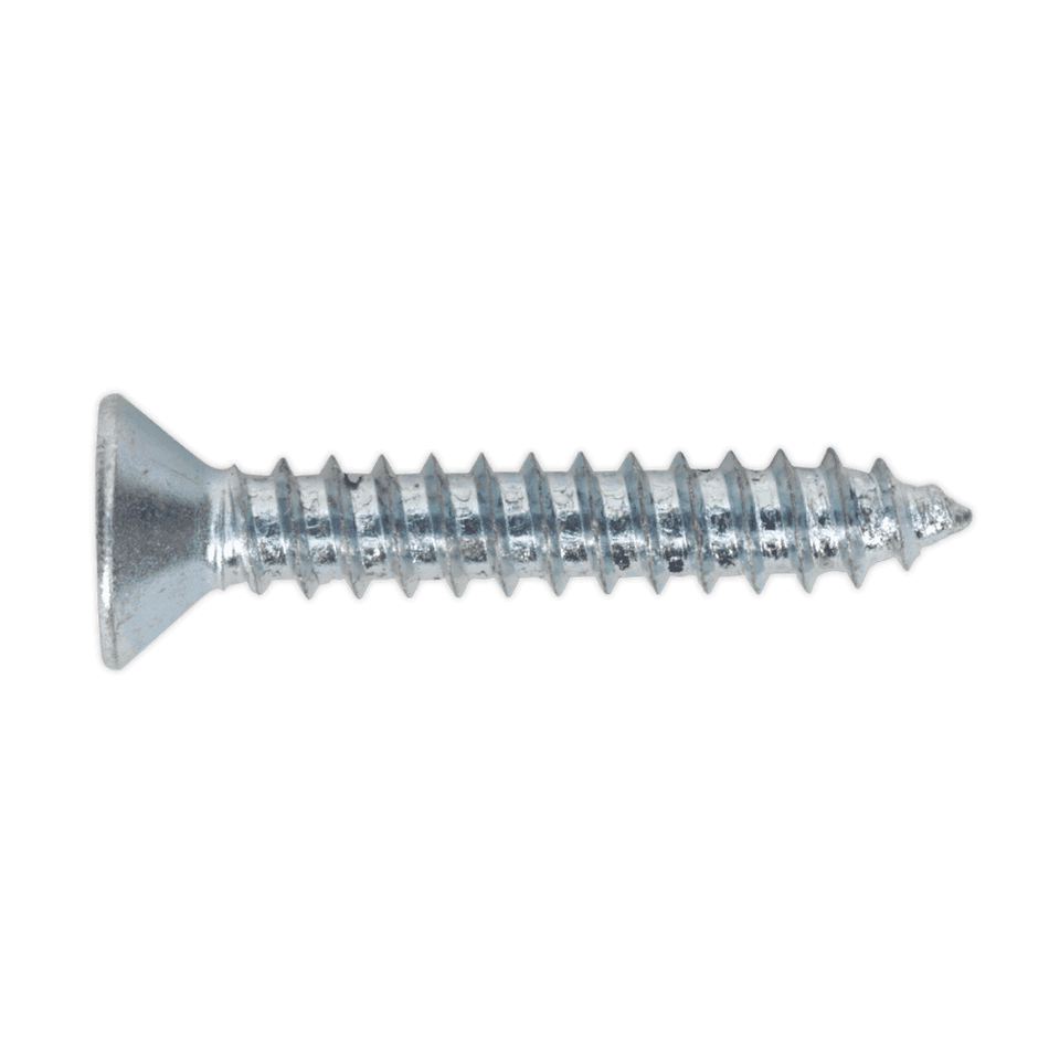 Self Tapping Screw 4.2 x 25mm Countersunk Pozi DIN 7982 Pack of 100 : Model No.ST4225
