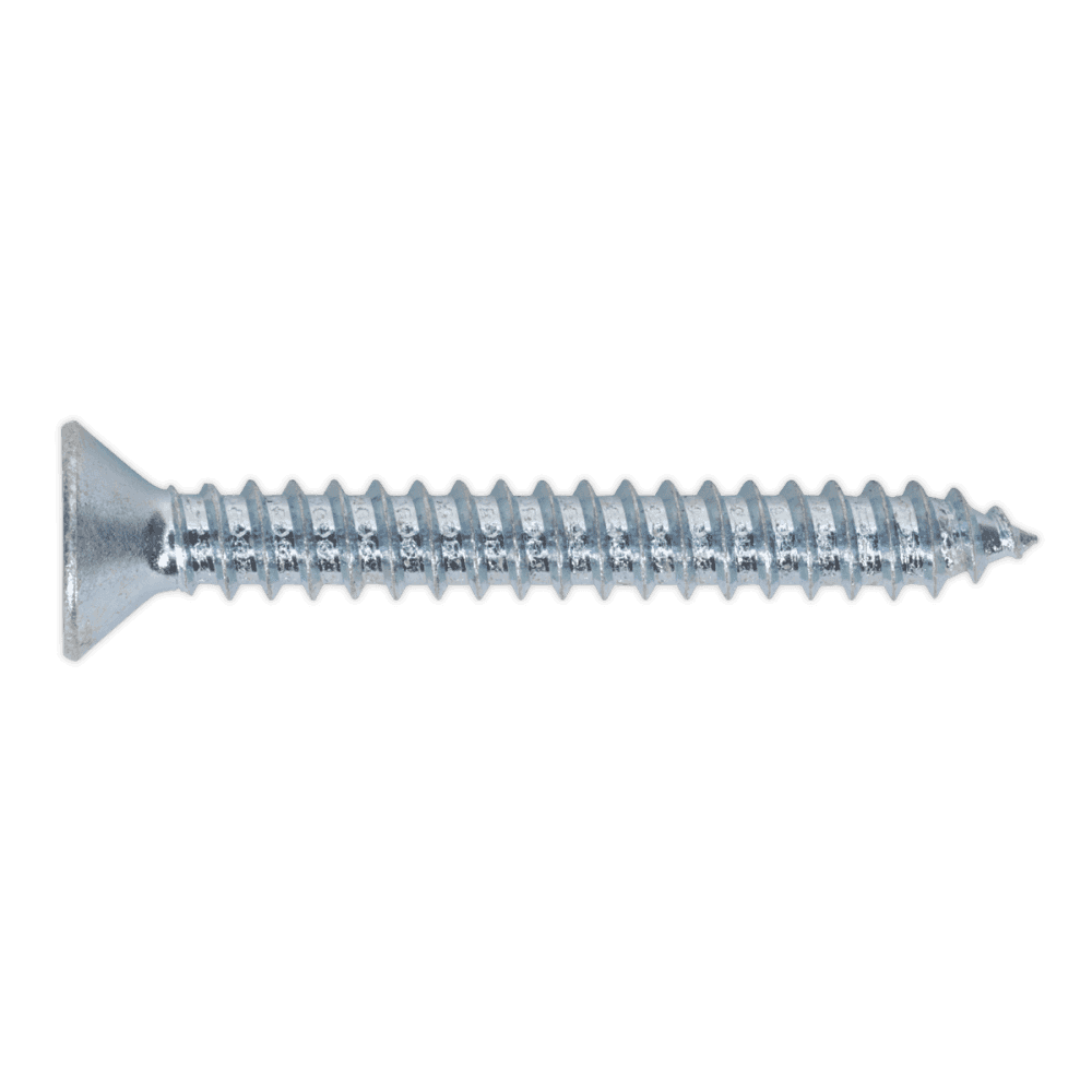 Self Tapping Screw 4.8 x 38mm Countersunk Pozi DIN 7982 Pack of 100 : Model No.ST4838