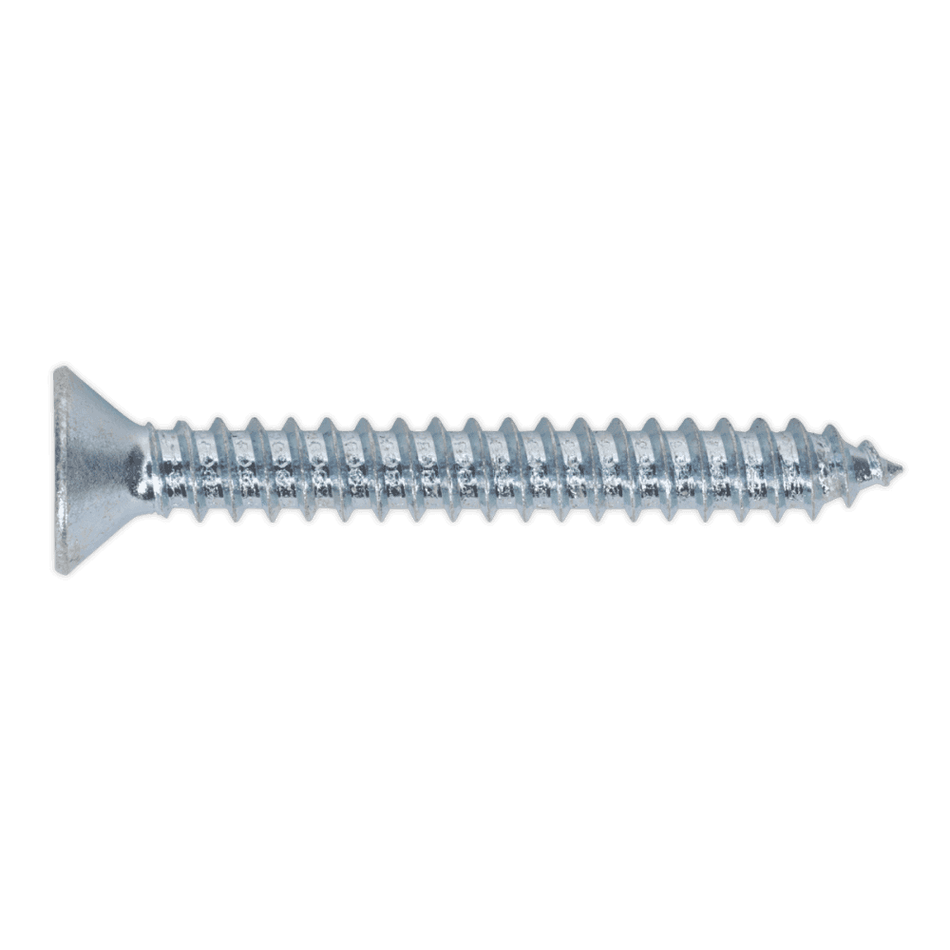 Self Tapping Screw 4.8 x 38mm Countersunk Pozi DIN 7982 Pack of 100 : Model No.ST4838