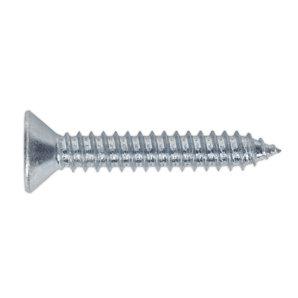Self Tapping Screw 6.3 x 38mm Countersunk Pozi DIN 7982 Pack of 100 : Model No.ST6338