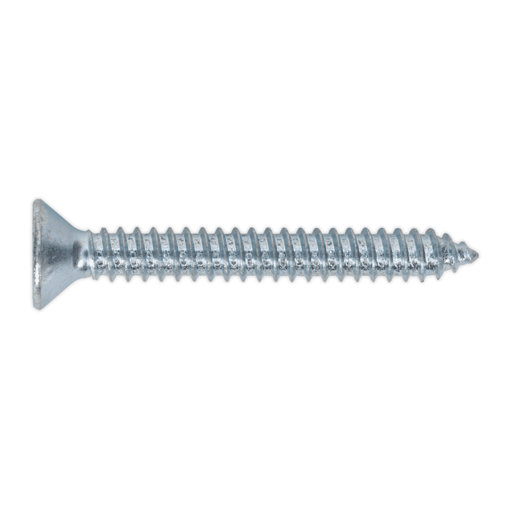 Self Tapping Screw 6.3 x 51mm Countersunk Pozi DIN 7982 Pack of 100 : Model No.ST6351