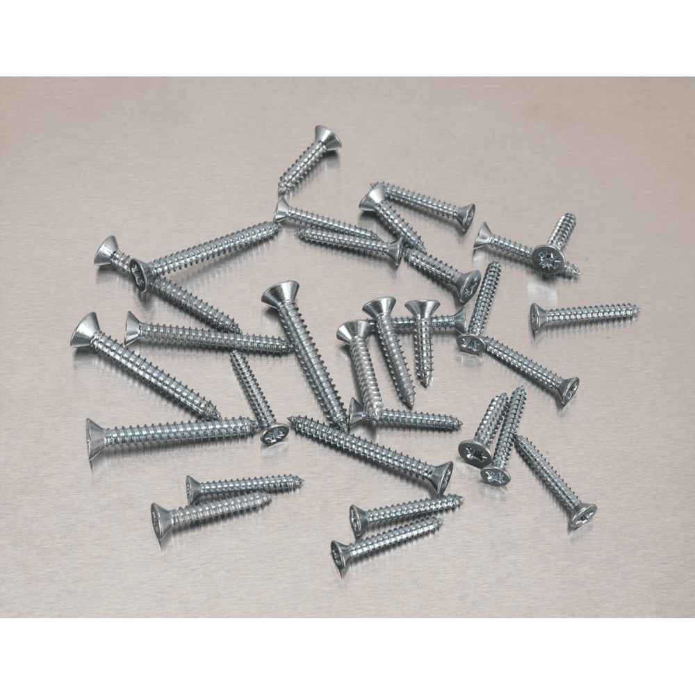 Self Tapping Screw Assortment 510pc Countersunk Pozi Zinc DIN 7982 : Model No.AB062STCS