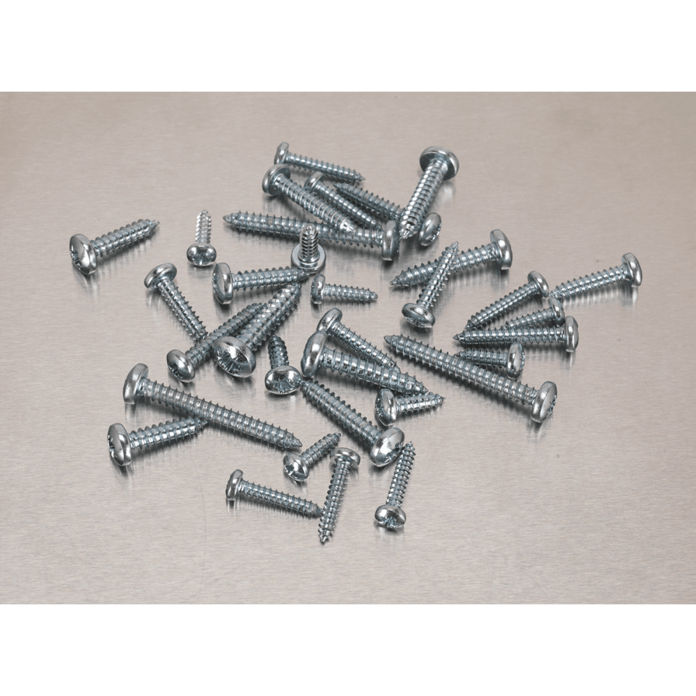 Self Tapping Screw Assortment 700pc Pan Head Pozi Zinc DIN 7981CZ : Model No.AB063STPH