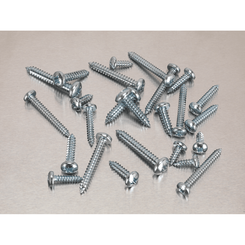 Self Tapping Screw Assortment 305pc Pan Head Pozi Zinc DIN 7981CZ : Model No.AB064STPP