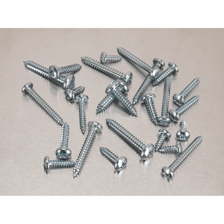 Self Tapping Screw Assortment 305pc Pan Head Pozi Zinc DIN 7981CZ : Model No.AB064STPP