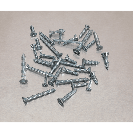Self Tapping Screw Assortment 600pc Countersunk Pozi Zinc DIN 7982 : Model No.AB065STCP