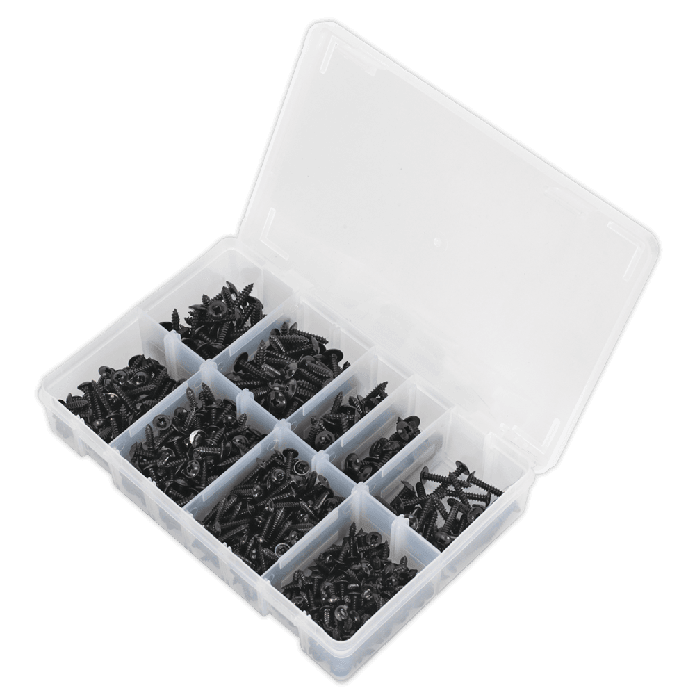 Self Tapping Screw Assortment 700pc Flanged Head BS 4174 : Model No.AB066STBK
