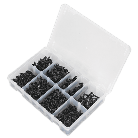 Self Tapping Screw Assortment 700pc Flanged Head BS 4174 : Model No.AB066STBK