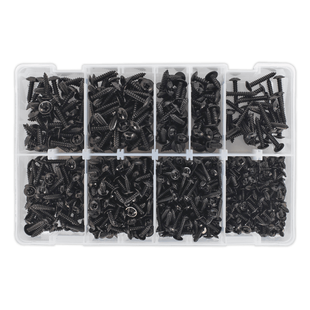 Self Tapping Screw Assortment 700pc Flanged Head BS 4174 : Model No.AB066STBK
