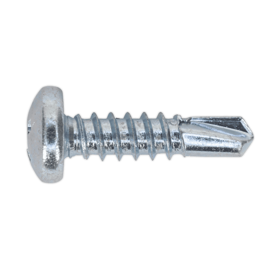 Self Drilling Screw 4.8 x 19mm Pan Head Phillips Zinc D7504N Pack of 100 : Model No.SDPH4819