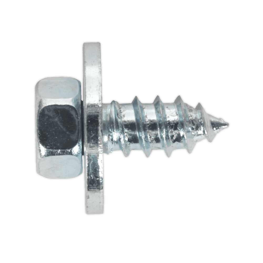 Acme Screw with Captive Washer M12 x 1/2" Zinc BS 7976/6903/B Pack of 50 : Model No.ASW121