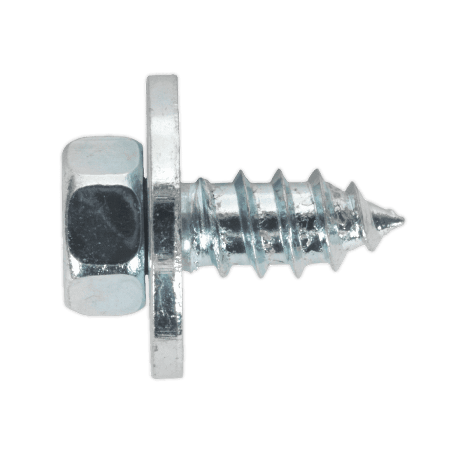 Acme Screw with Captive Washer M12 x 1/2" Zinc BS 7976/6903/B Pack of 50 : Model No.ASW121