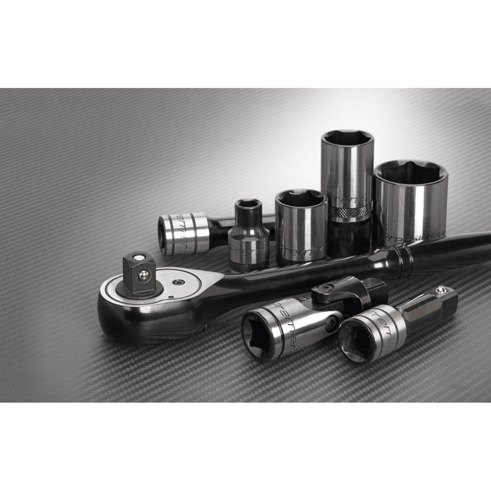 Premier Black Socket Set 1/2"Sq Drive 28pc : Model No.AK7972