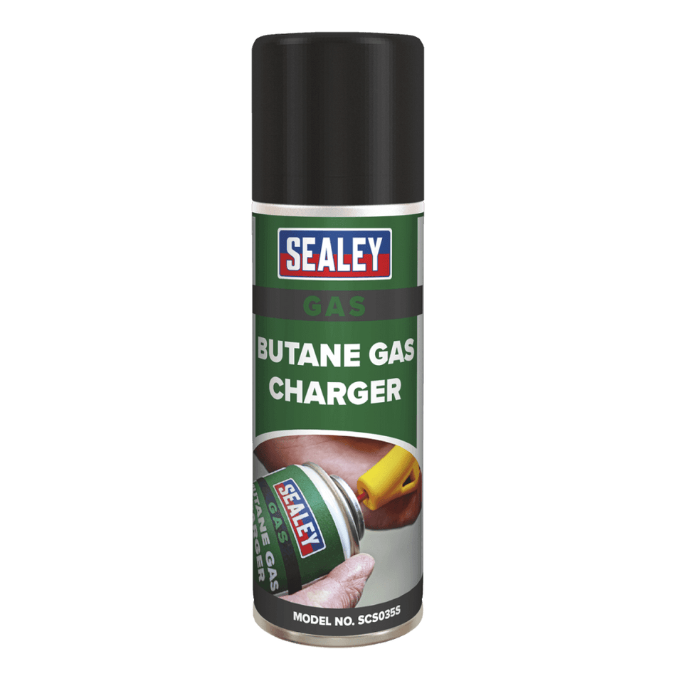 Butane Gas Charger 200ml Pack of 6 : Model No.SCS035