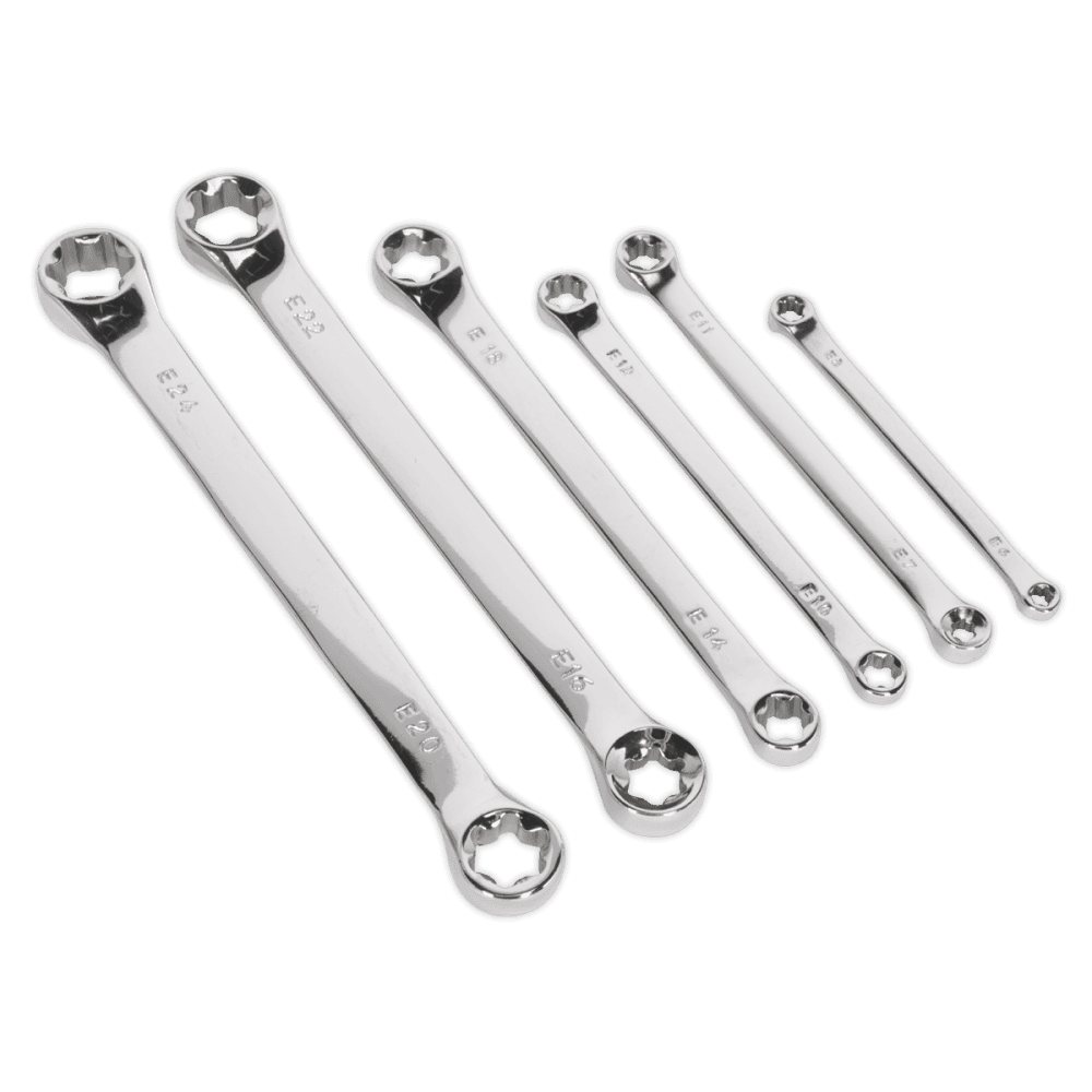 TRX-Star Double End Spanner Set 6pc : Model No.S01107