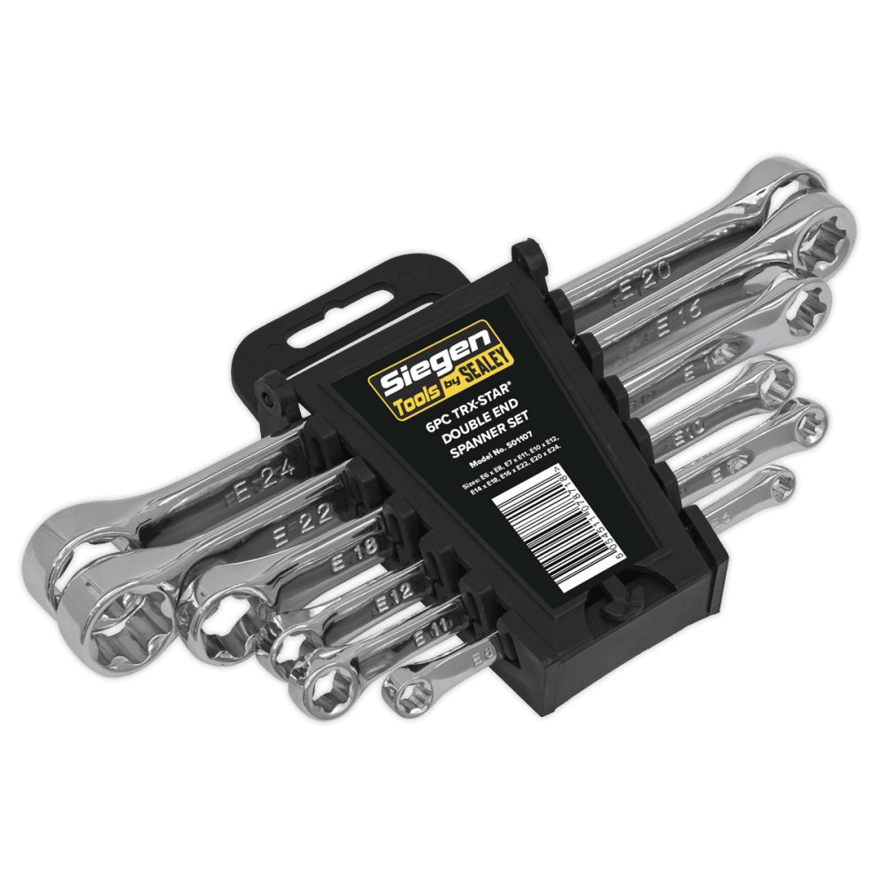 TRX-Star Double End Spanner Set 6pc : Model No.S01107