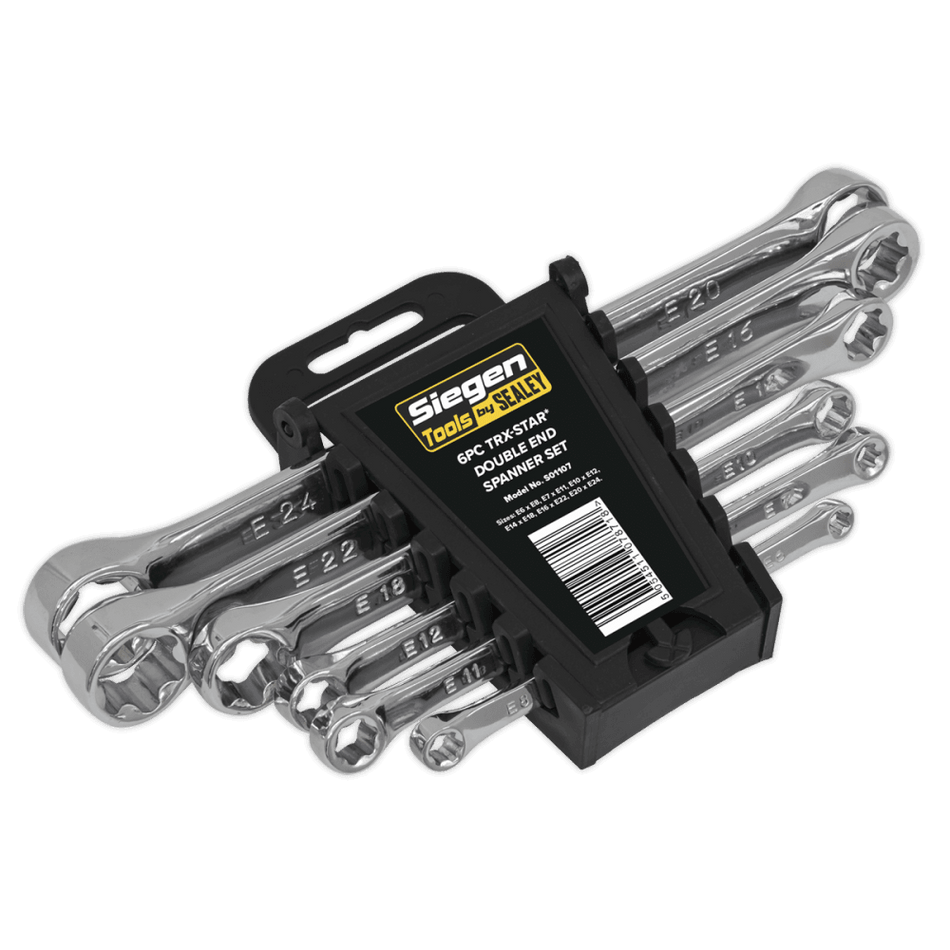 TRX-Star Double End Spanner Set 6pc : Model No.S01107