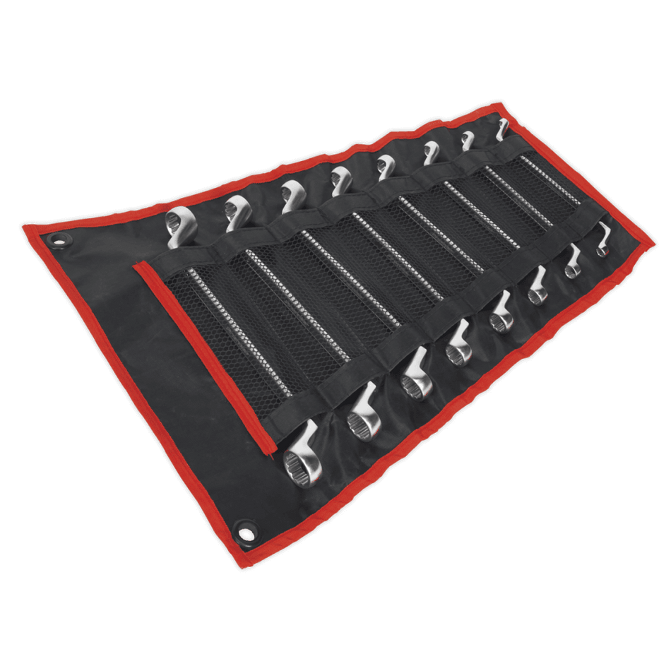 Offset Double End Ring Spanner Set 8pc Metric : Model No.AK6327