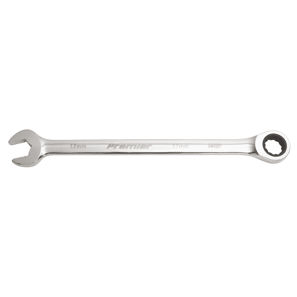 Combination Ratchet Spanner Set 10pc Extra-Long Metric : Model No.AK63914