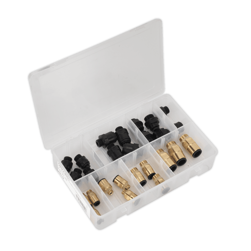 Metric/Imperial John Guest® Thread Adaptor Assortment 30pc : Model No.AB072JG