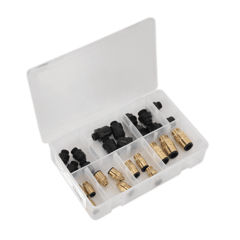 Metric/Imperial John Guest® Thread Adaptor Assortment 30pc : Model No.AB072JG