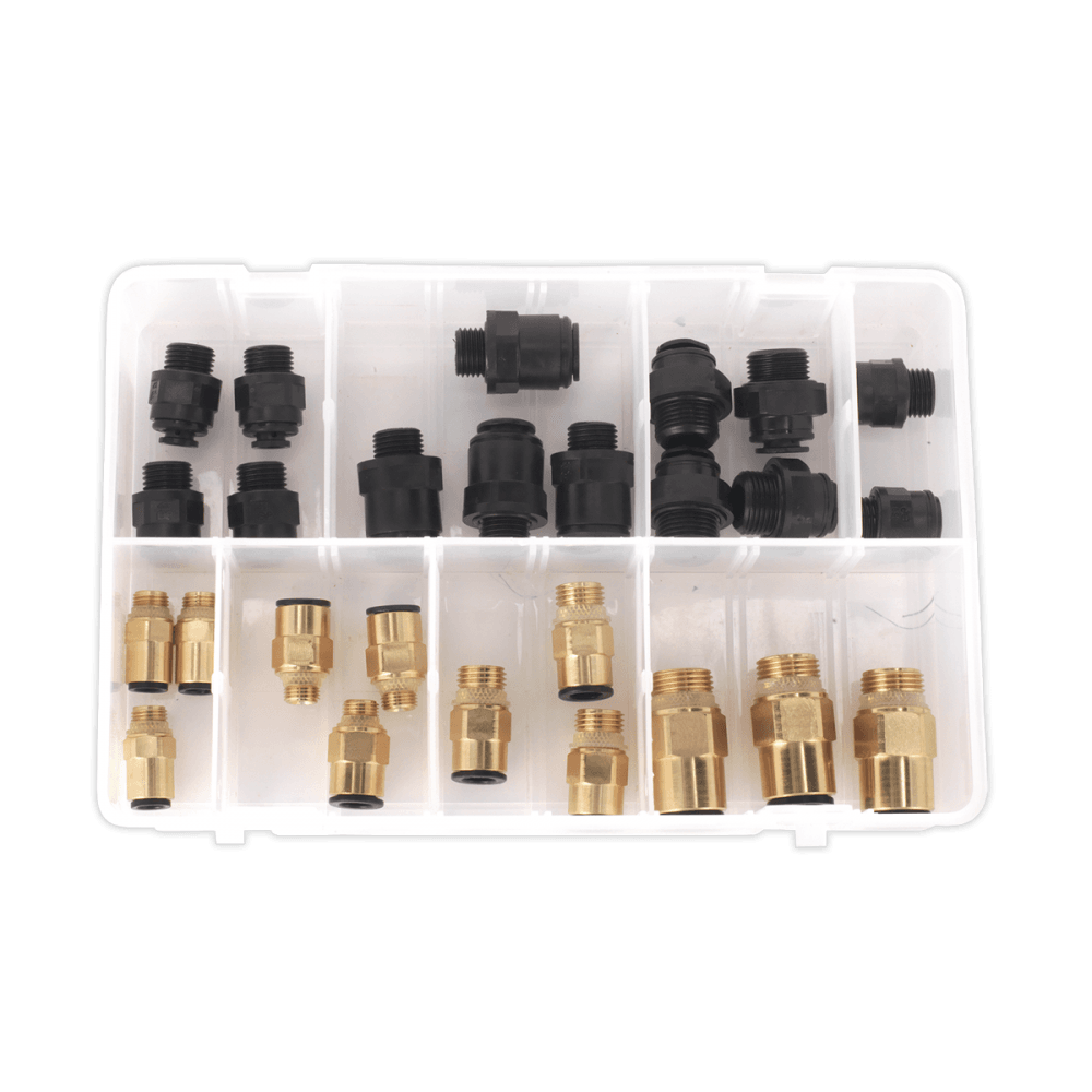 Metric/Imperial John Guest® Thread Adaptor Assortment 30pc : Model No.AB072JG