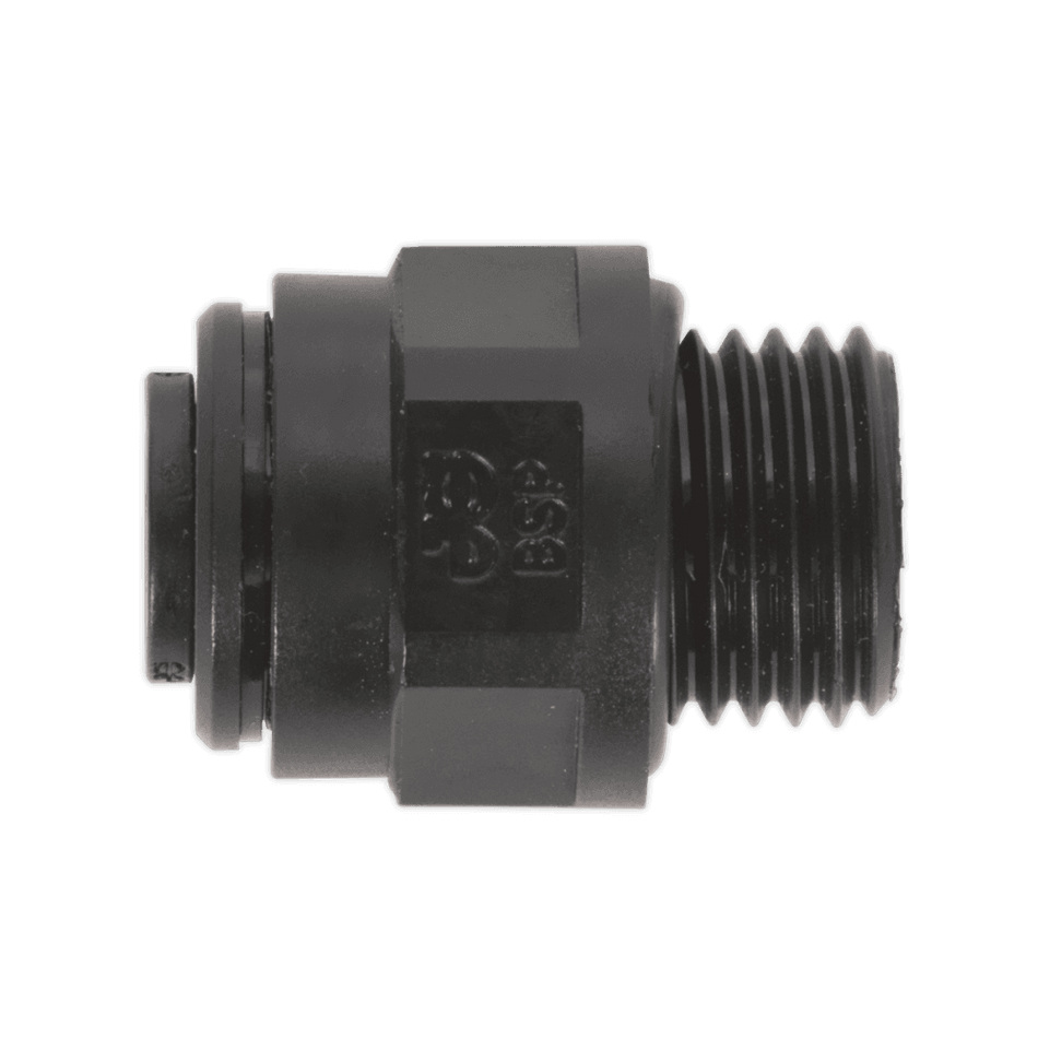 Straight Adaptor 10mm x 1/4"BSP Pack of 5 : Model No.JGC1014