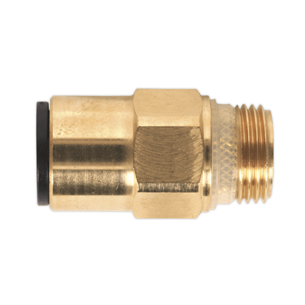 Brass SuperThread Straight Adaptor 12mm x 3/8"BSP Pack of 2 : Model No.JGBC1238